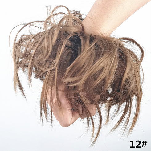 Female chemical fiber messy fluffy curly wig